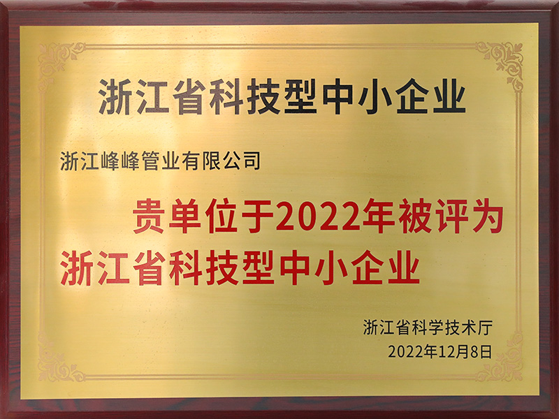 Zhejiang Province Science and Technology Small and Medium conatibus